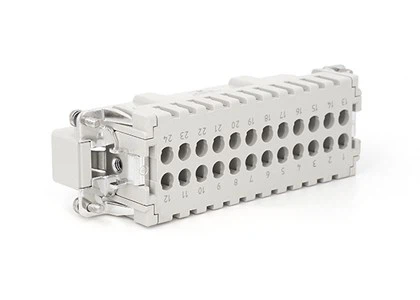 Fast Lock Heavy Duty Connector 24 Pos Male factory